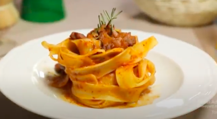 pappardelle with wild boar ragu
