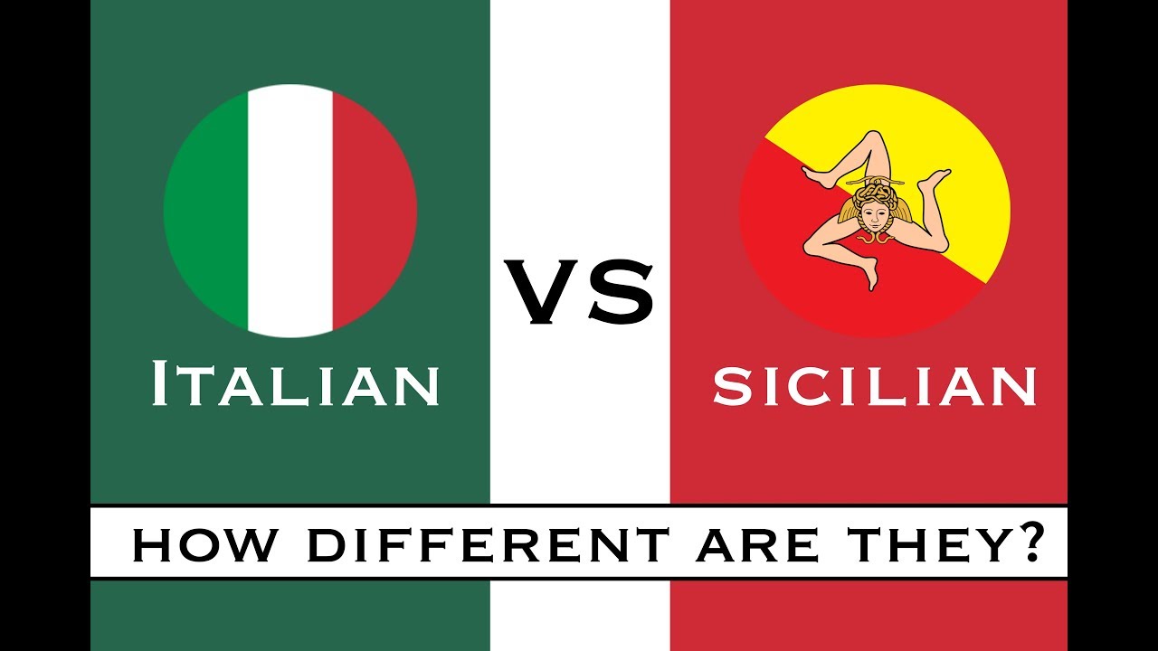 Italian vs Sicilian Language