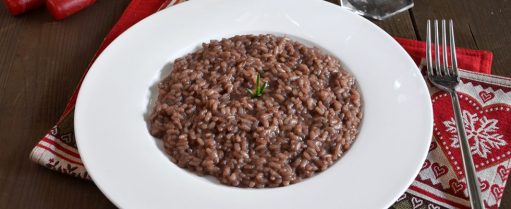 What part of Italy is famous for risotto all'amarone?